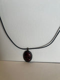 Skull resin necklace