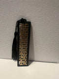 Wood bookmark