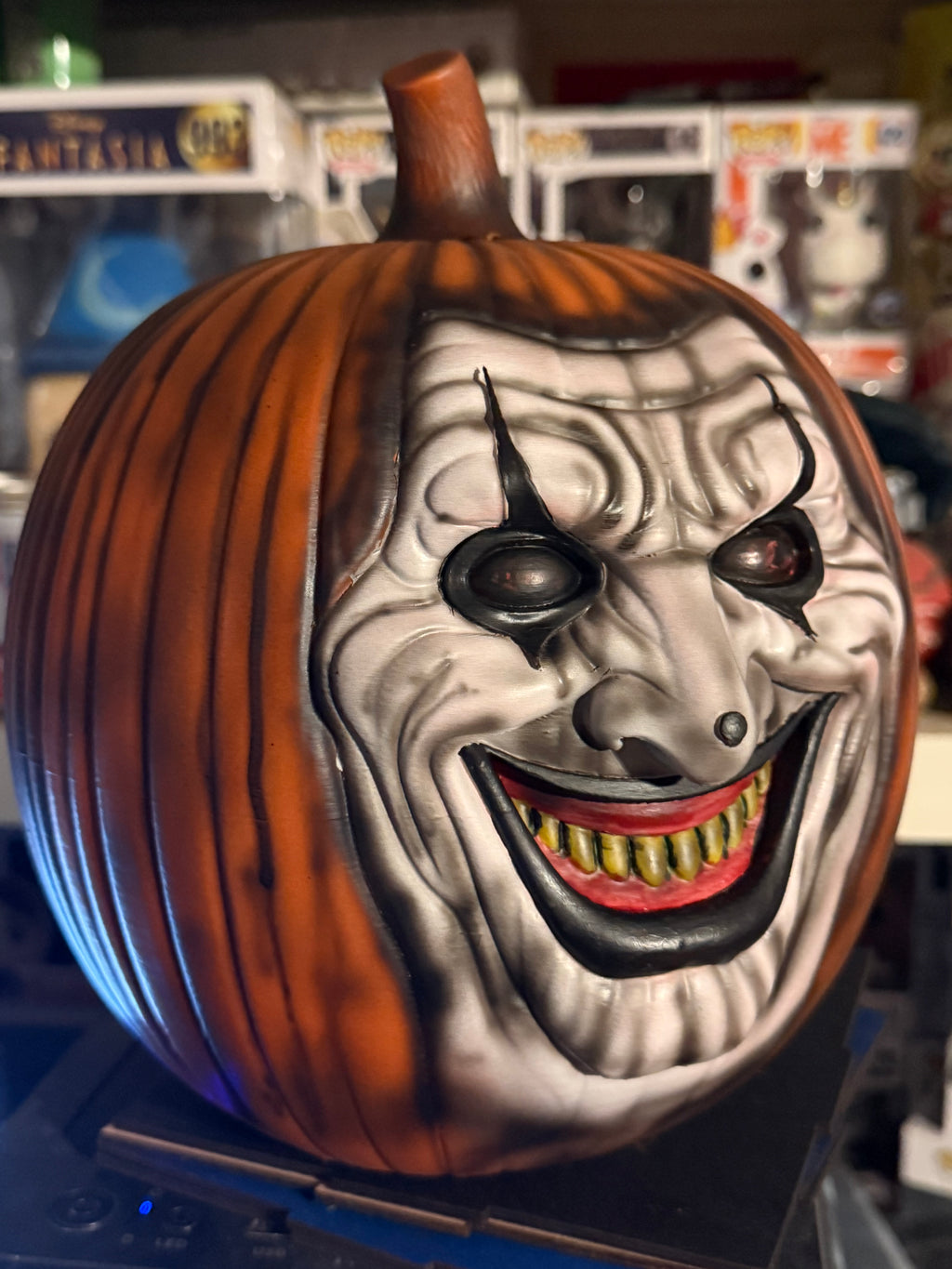 Art The Clown Pumpkin