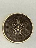 Spider Brass Coin