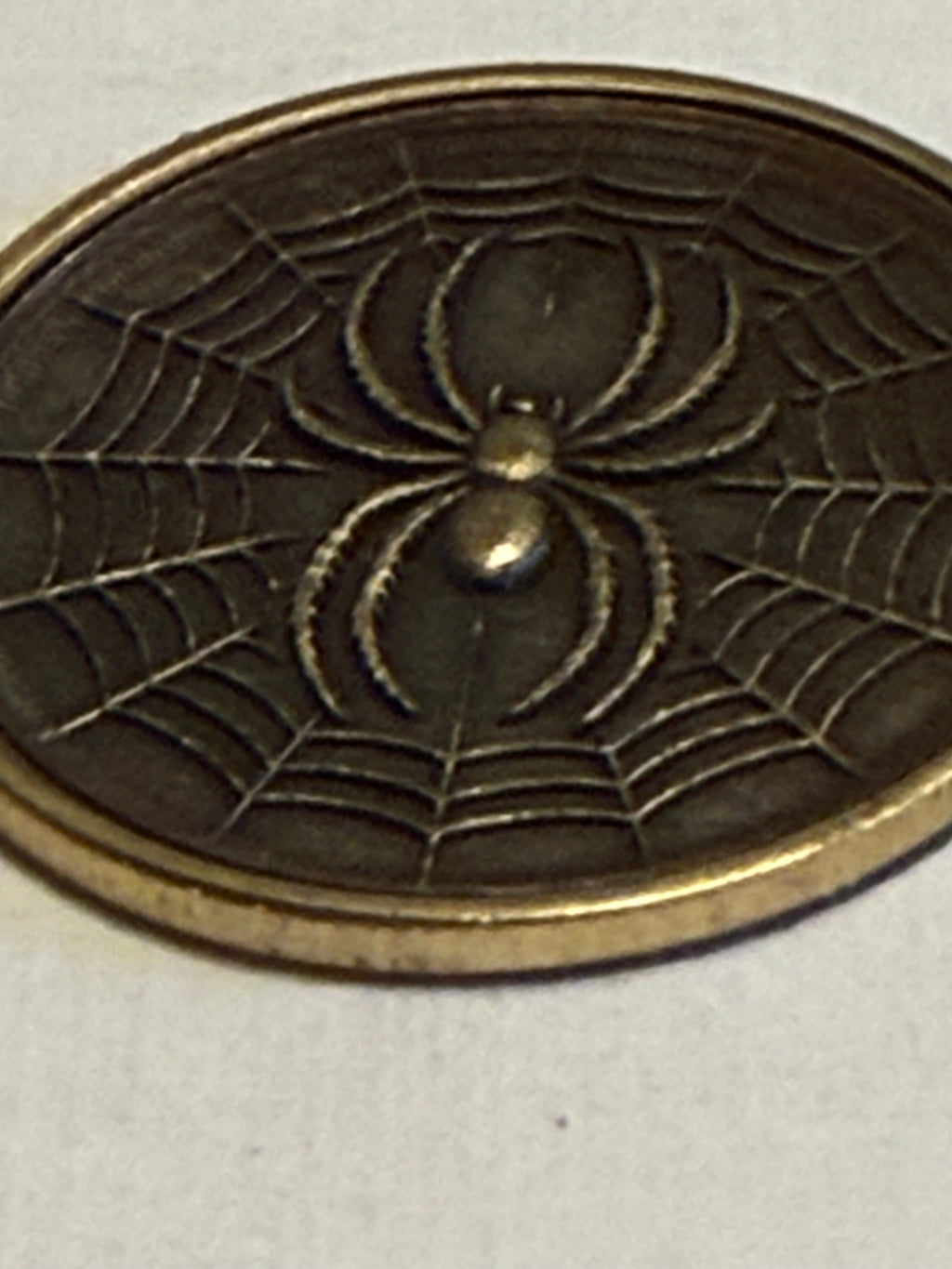 Spider Brass Coin