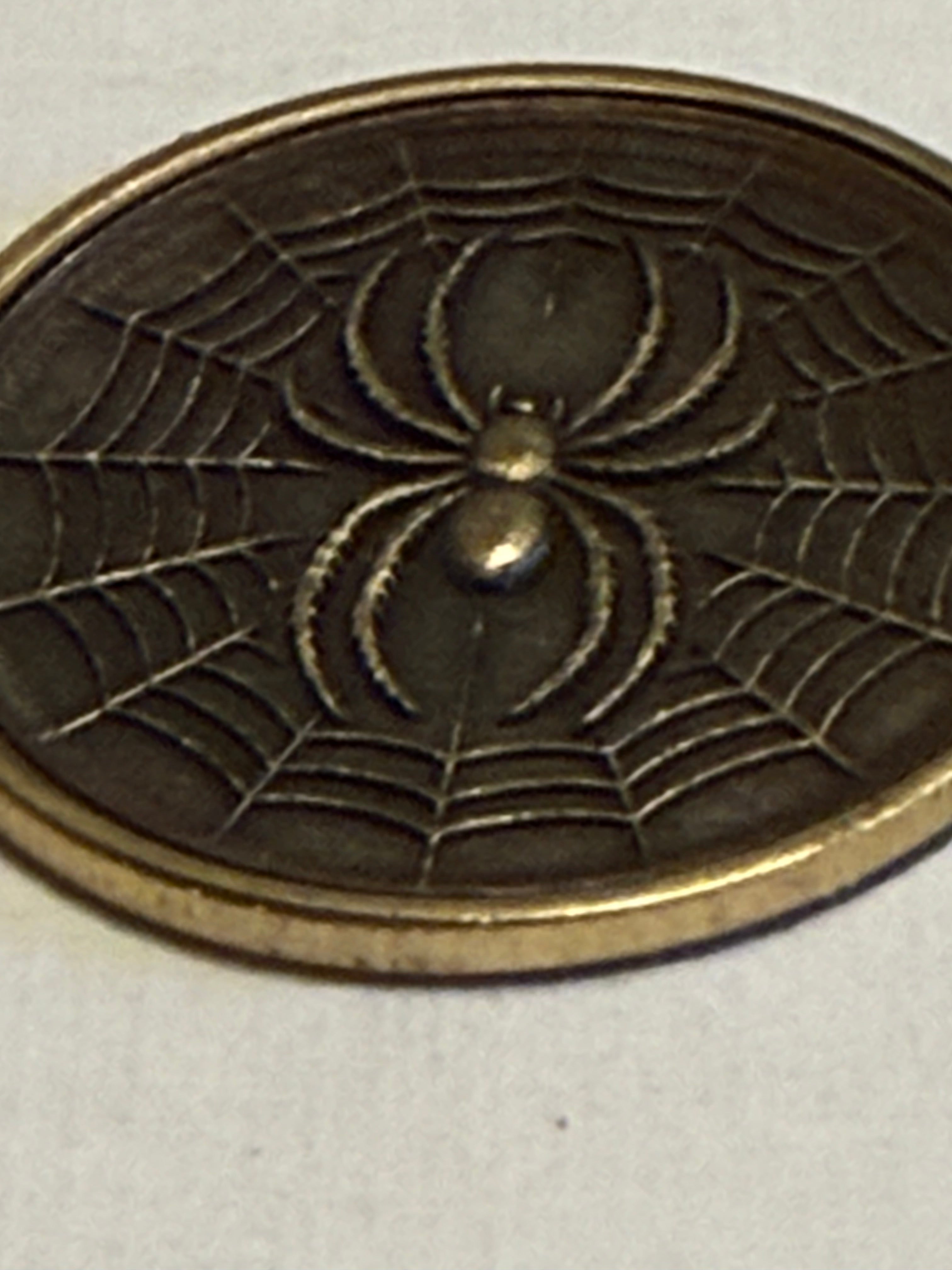 Spider Brass Coin