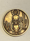 Desert Memories Brass Coin